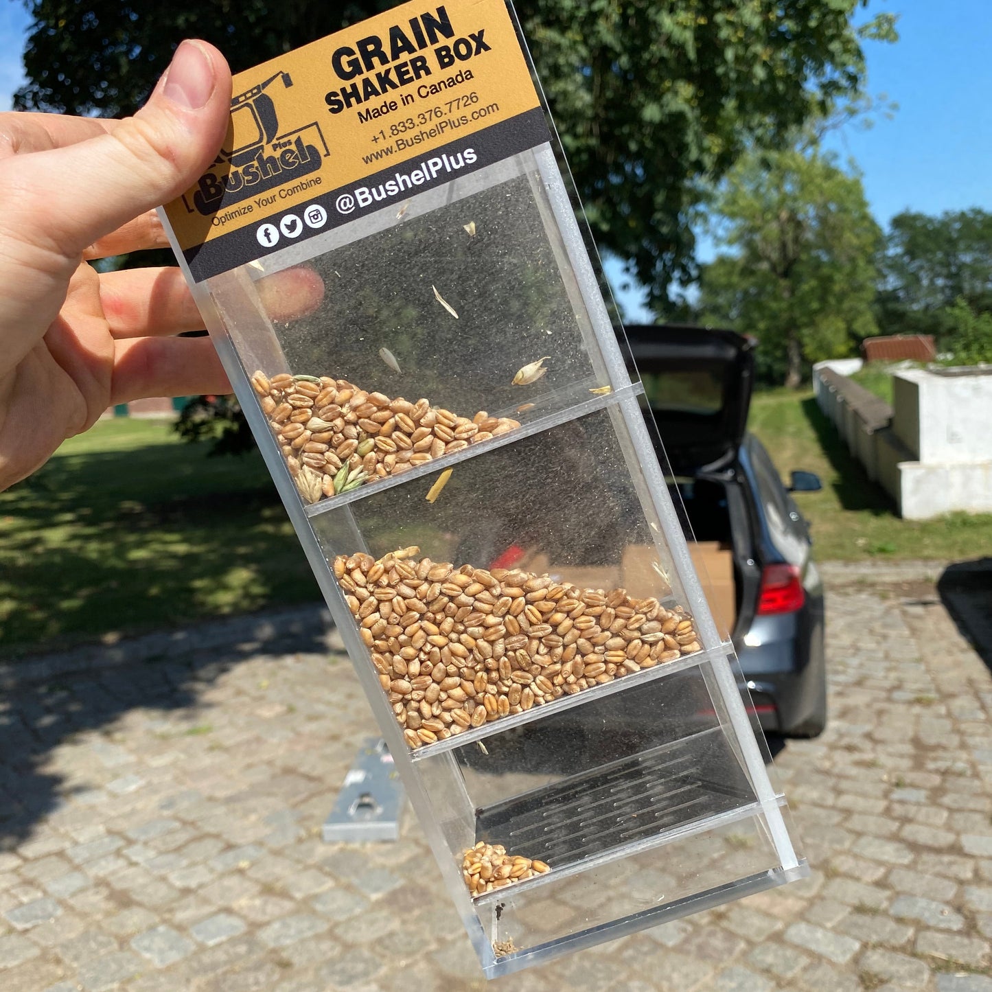 BranValt (Bushel Plus) Grain Shaker Box