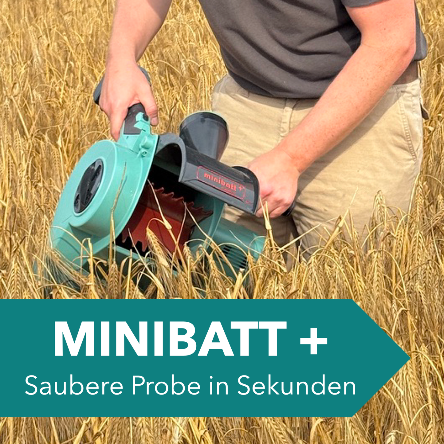 MINIBATT+ Handmähdrescher / Probendrescher (Modell 2025)